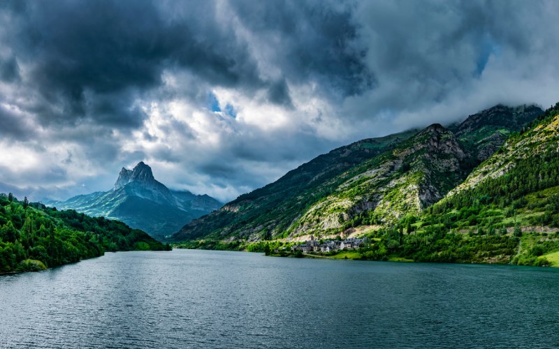 Reservoir of Lanuza