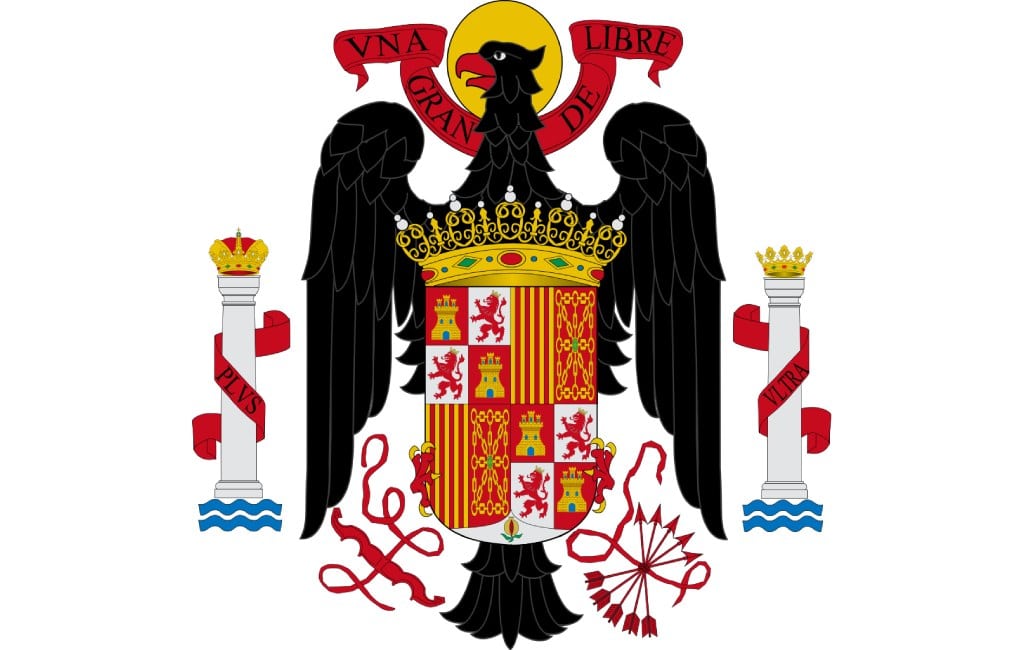 Escudo de España durante la dictadura franquista