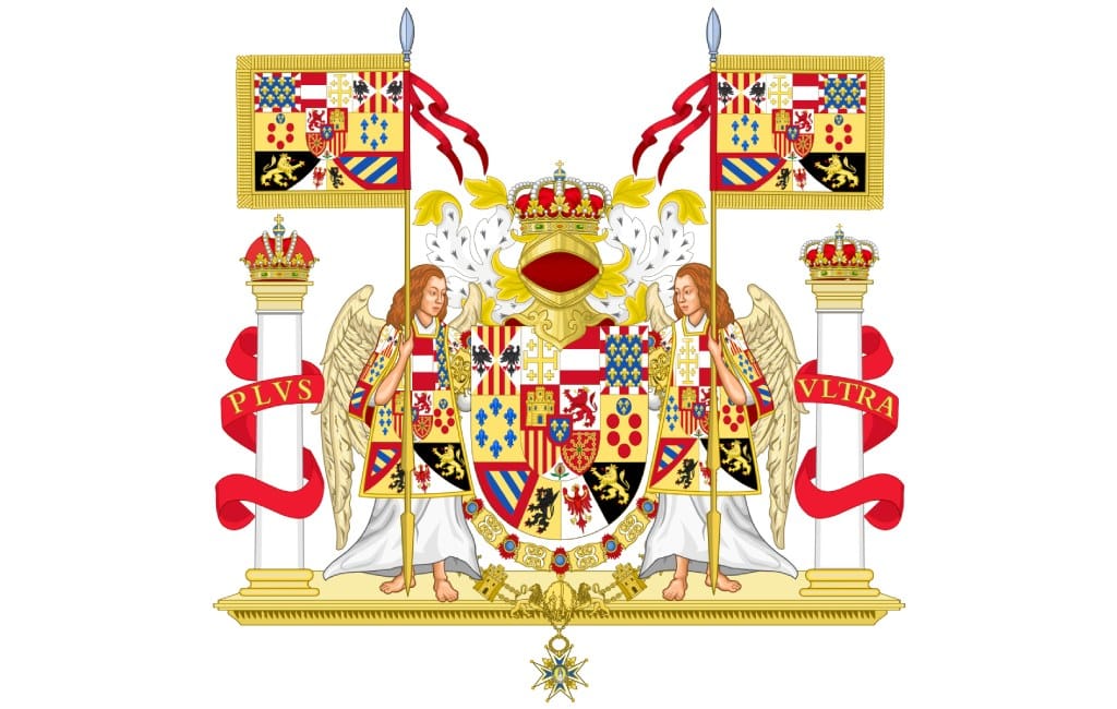 Escudo ornamentado de España en 1931