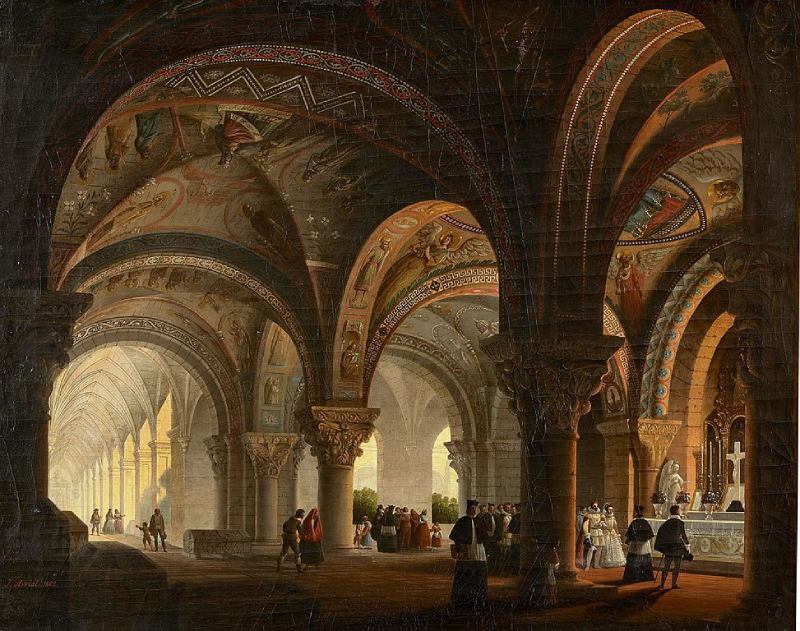 Panteón de los reyes de León de José María Avrial