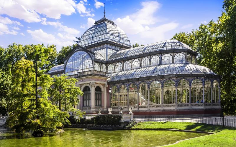 El Palacio de Cristal de Madrid
