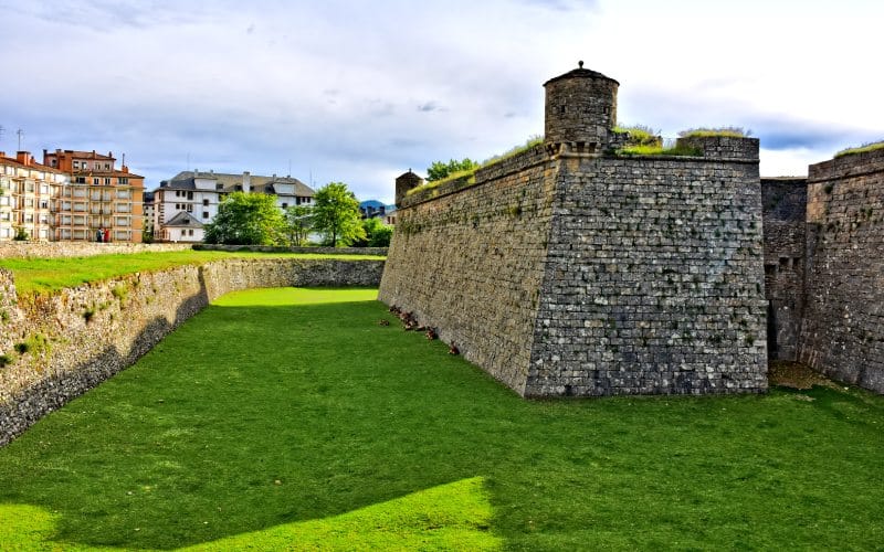 Bastion and bulwarks of the Jaca Citadel