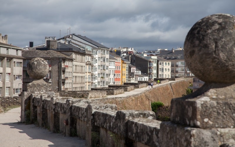 Adarve or Lugo's promenade