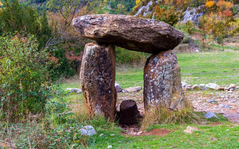 Dolmen de Santa Elena en Biescas/Tena