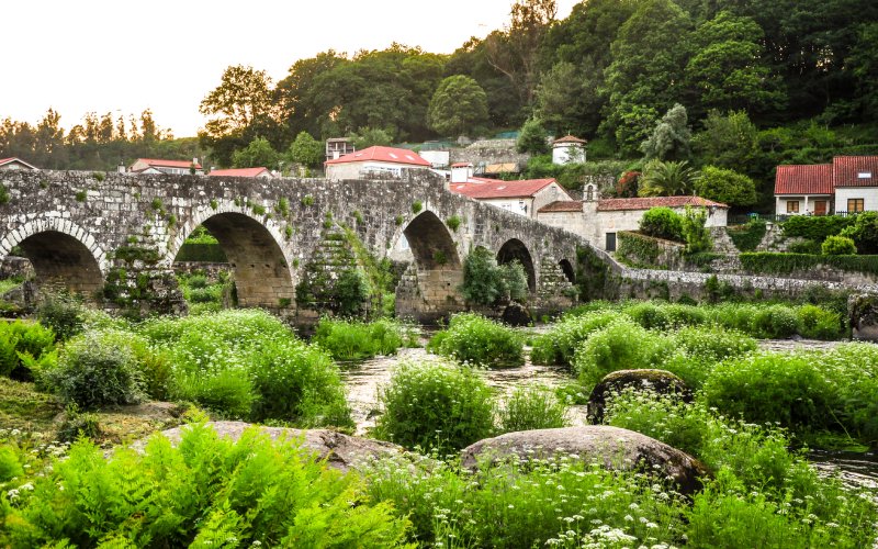 A Ponte Maceira, a beautiful village