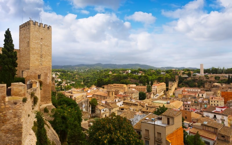 View of Tortosa from Suda Castle