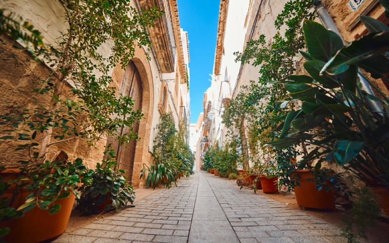 Jávea streets.