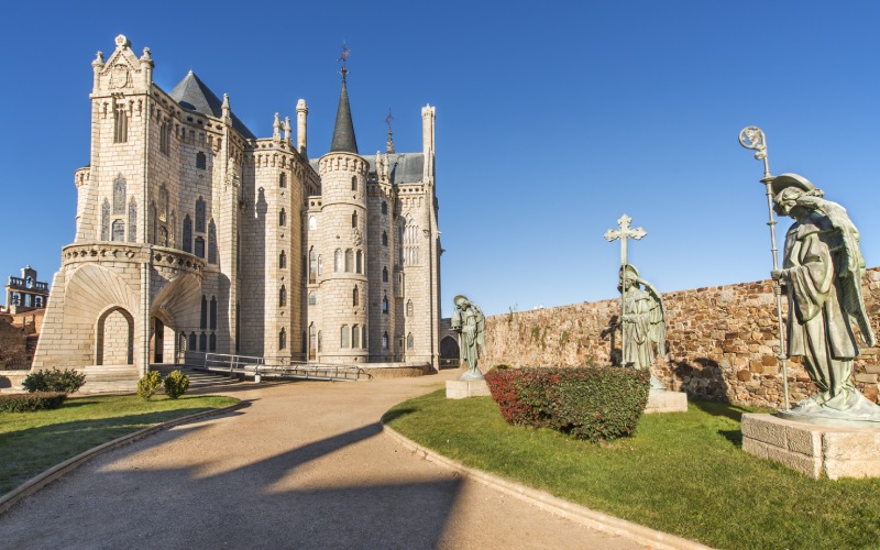 The Episcopal Palace in Astorga