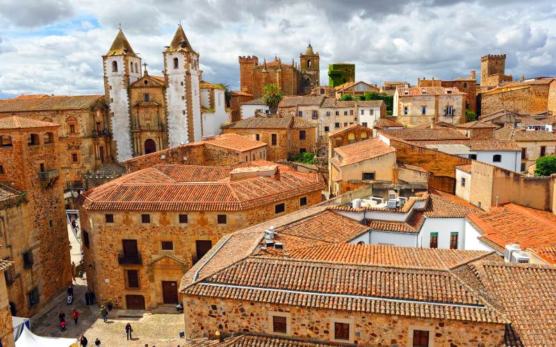 Cáceres, a recurring shooting location in the universe of Game of Thrones and House of the Dragon.