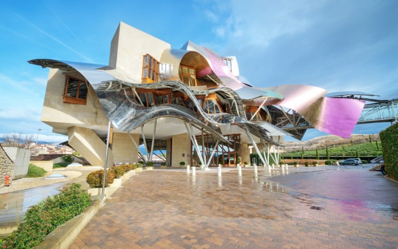 Hotel Marqués de Riscal, Spanish contemporary architecture