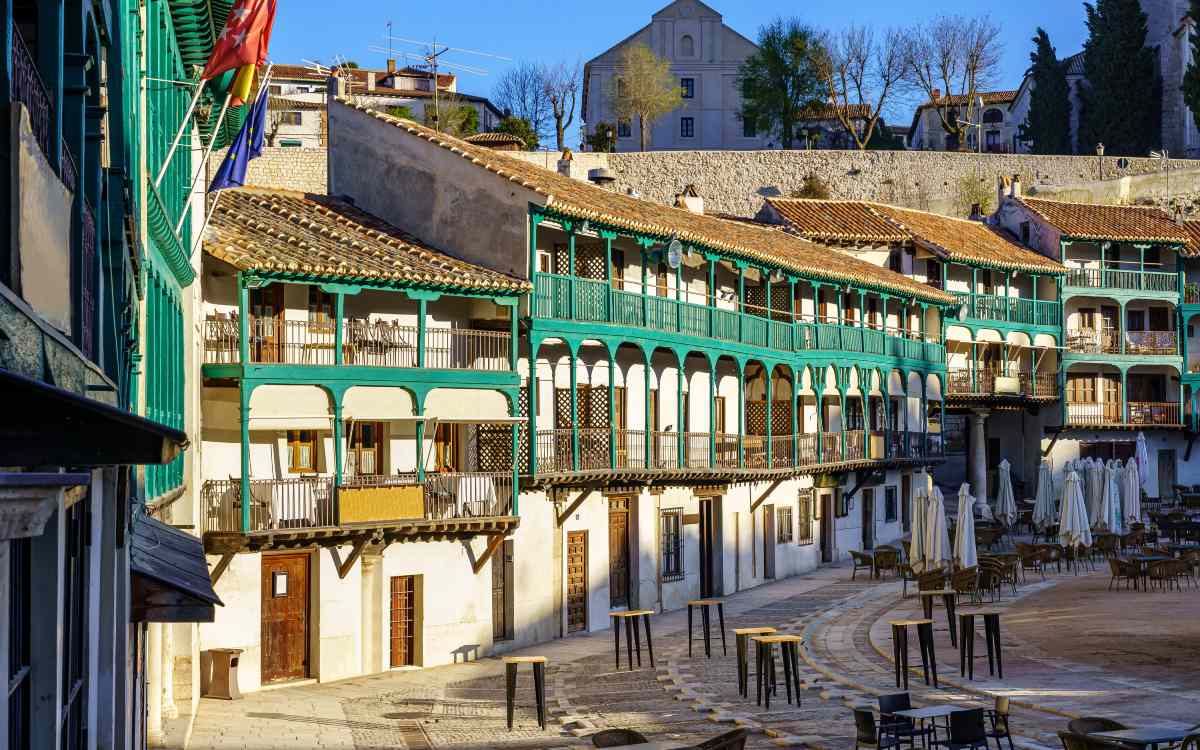 Plaza Mayor of Chinchón, Madrid.