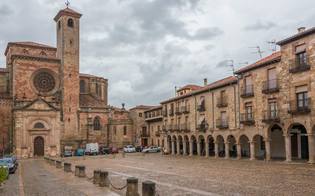 Plaza Mayor of Sigüenza, Guadalajara.