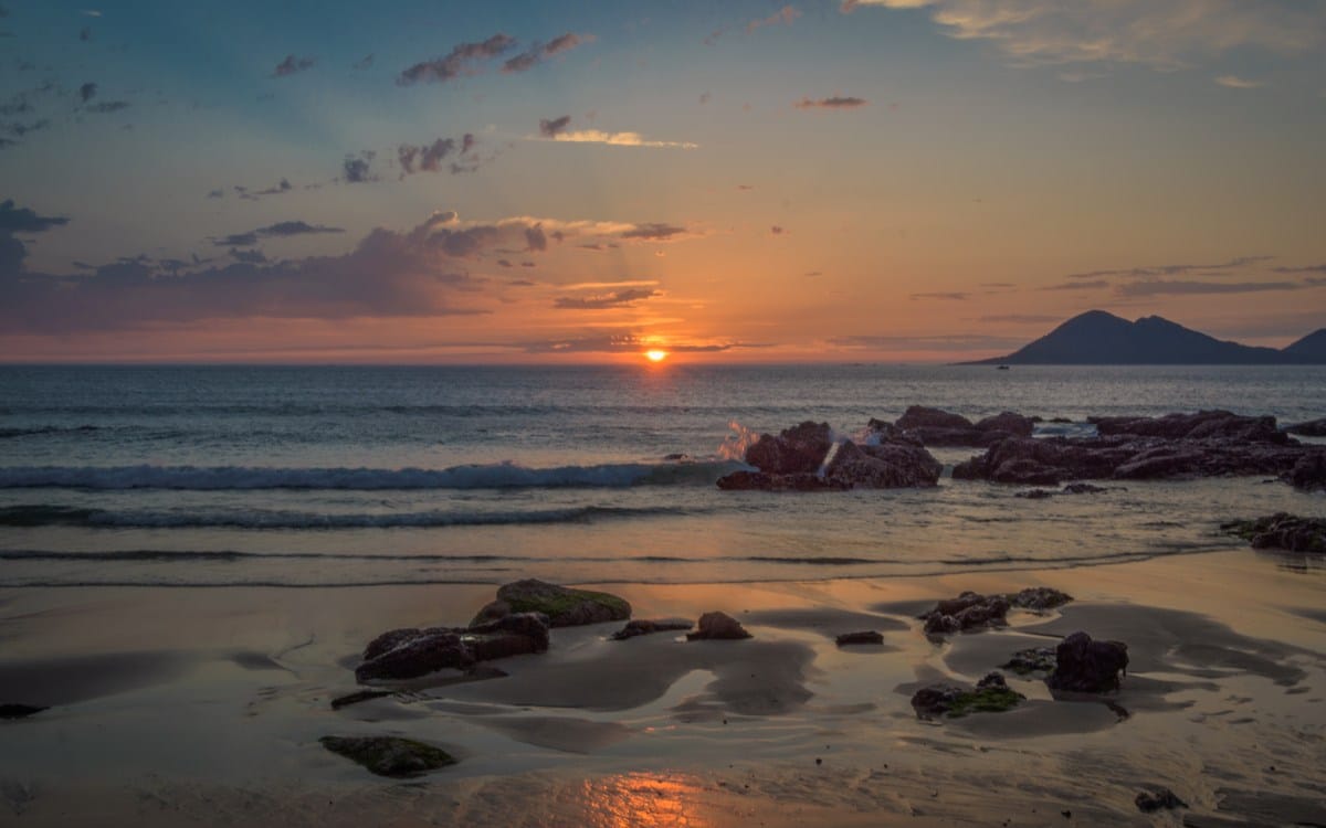 Porto do Son, where some of Galicia’s best sunsets can be seen.