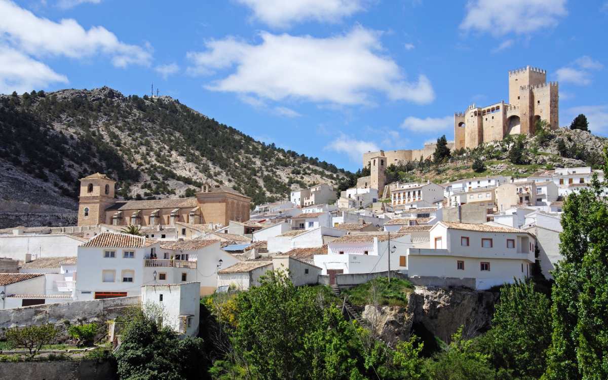 The castle at Vélez-Blanco.