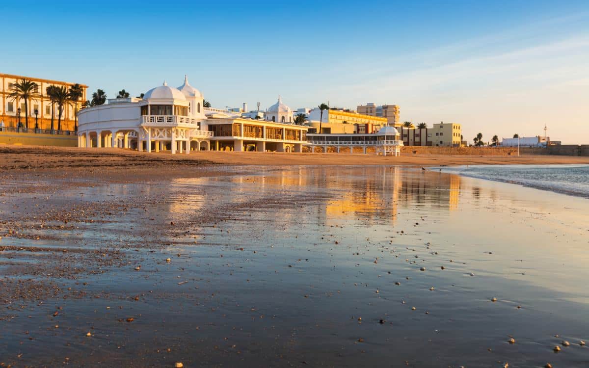 Caleta Beach, Cádiz.