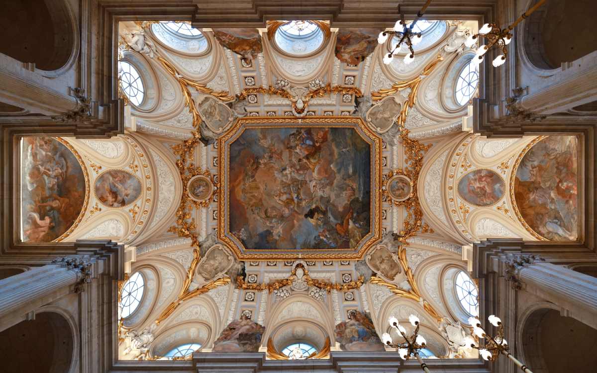 Royal Palace ceiling.
