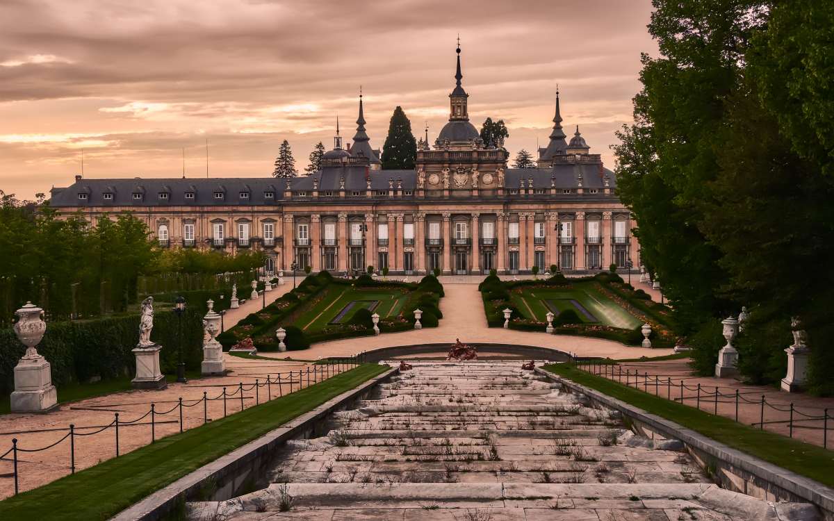 Royal Palace of La Granja de San Ildefonso.