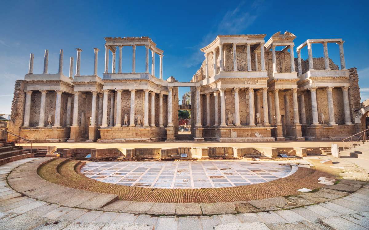 Roman Theatre in Mérida.
