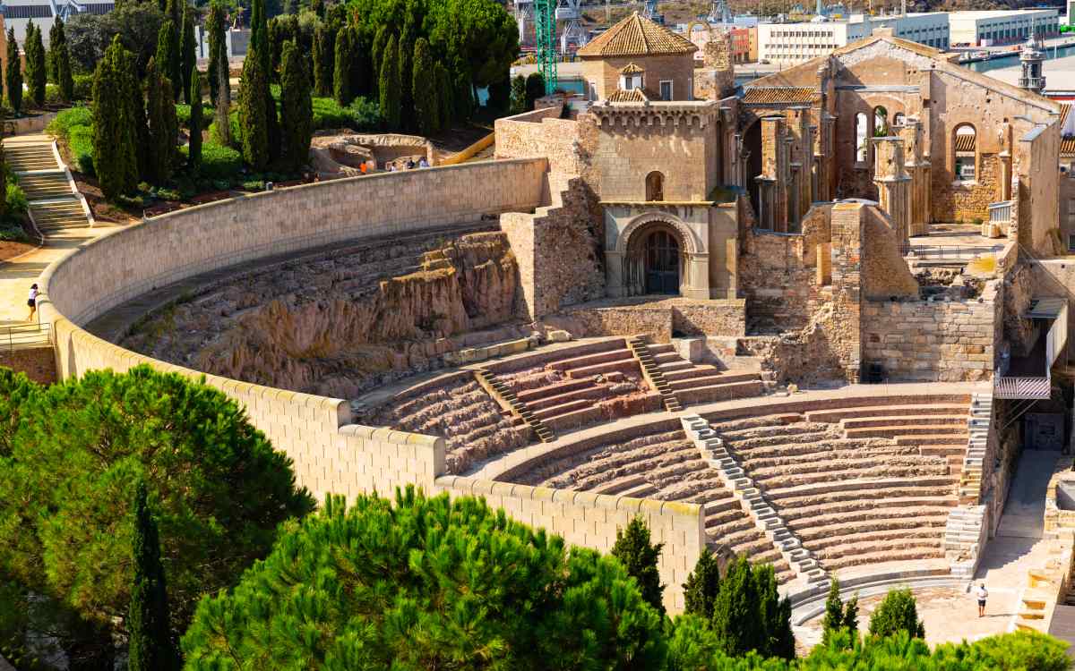 Roman Theatre in Cartagena.