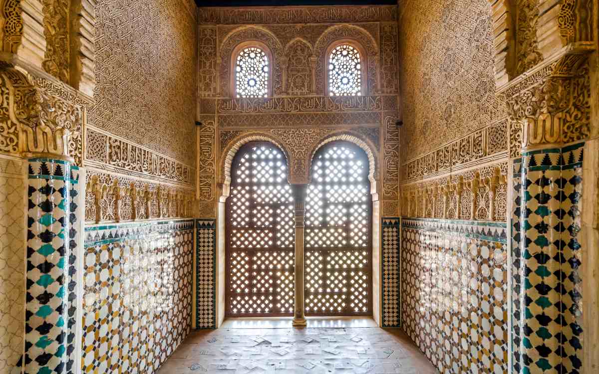 Interior of the Alhambra.