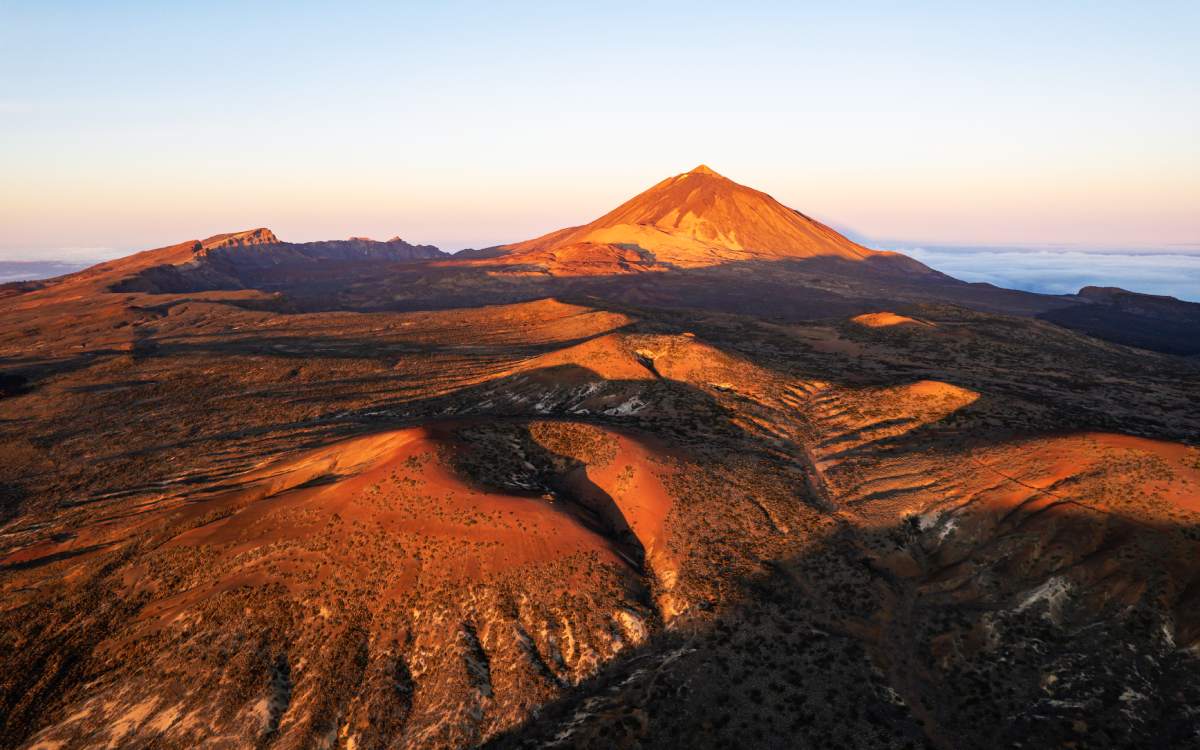 The Teide National Park.