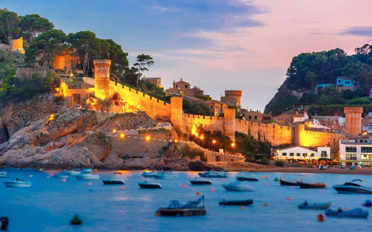 Walls of Tossa de Mar. | Shutterstock