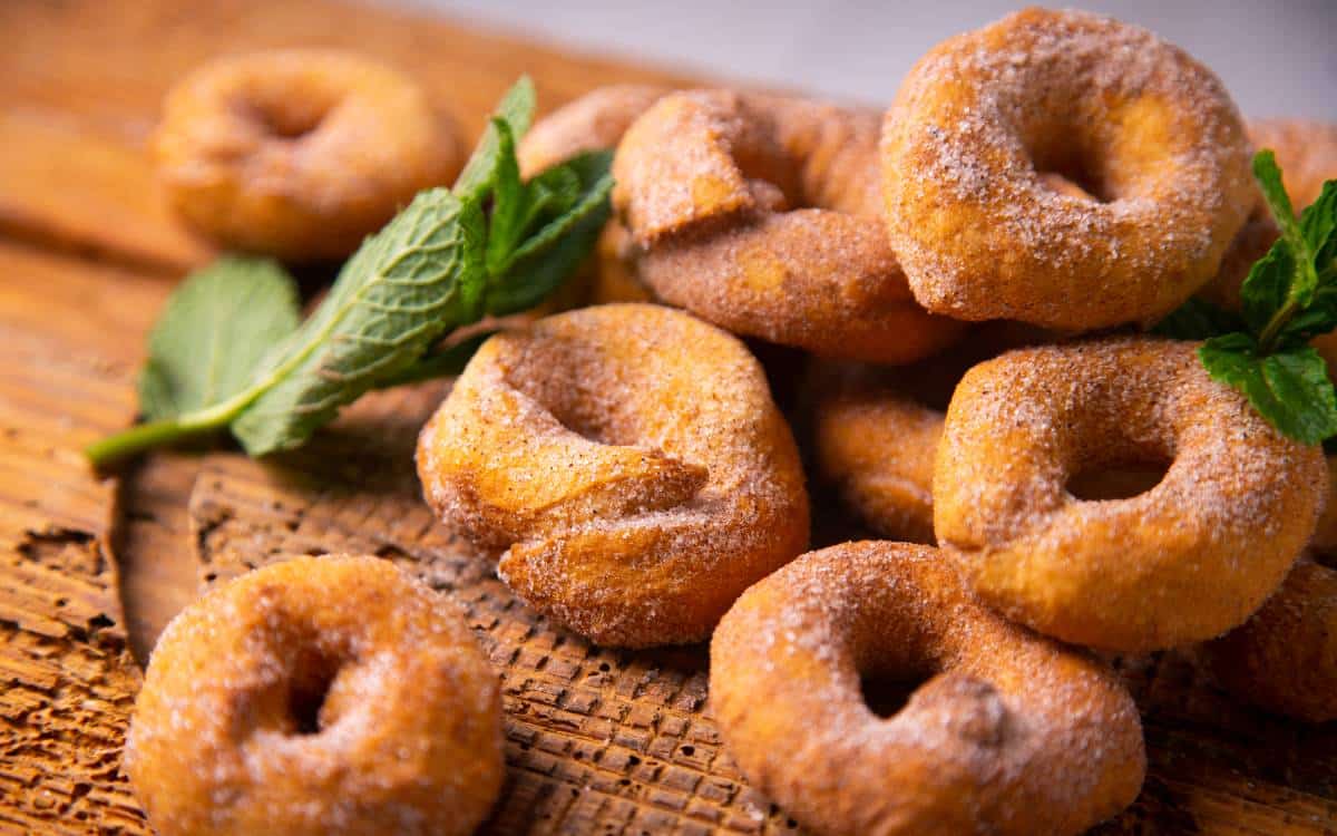 Roscos fritos.