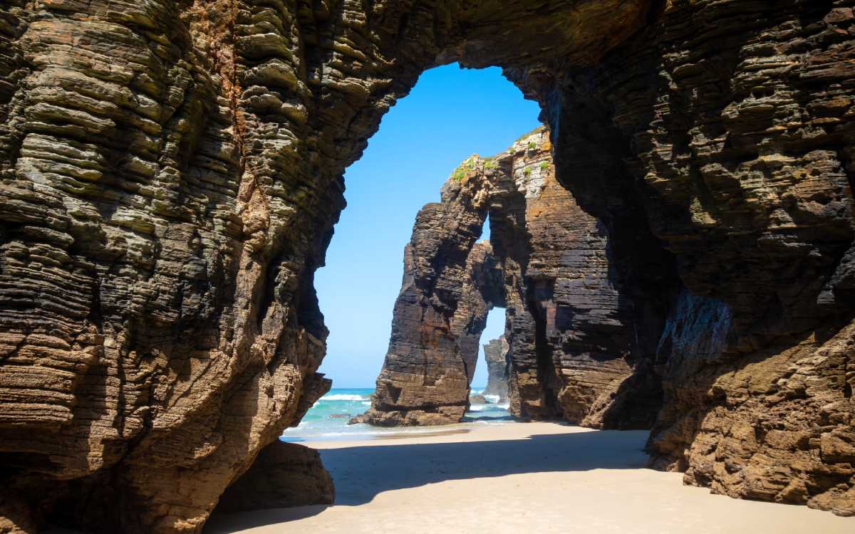 The Beach of the Cathedrals.