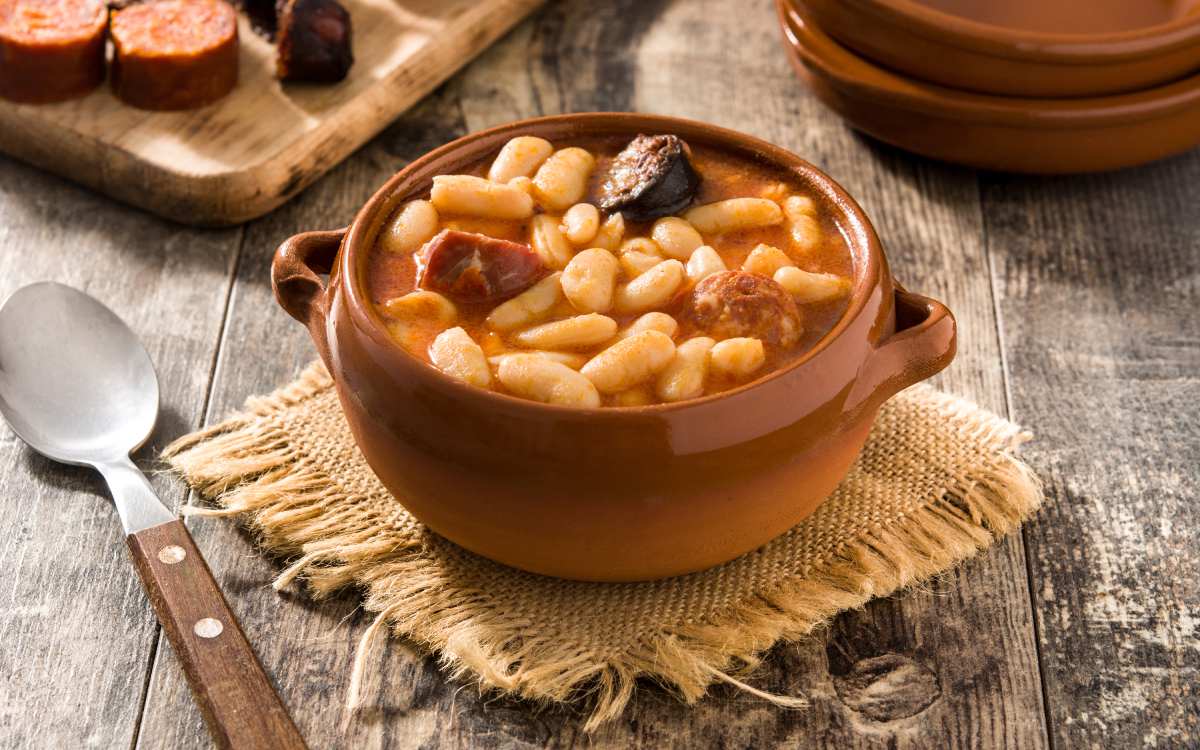 Asturian fabada.