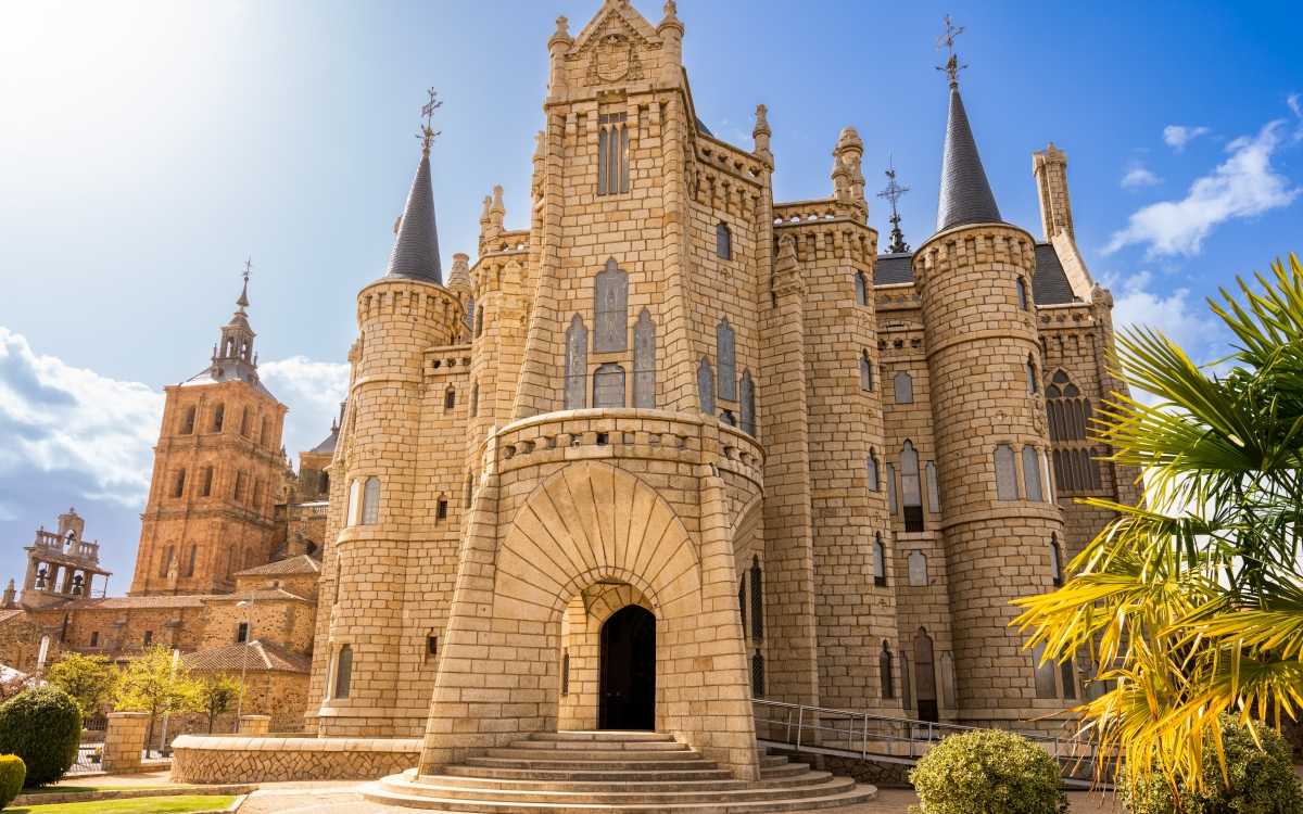 The Episcopal Palace of Astorga.
