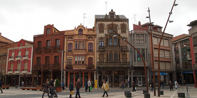 Plaza Mayor in La Bañeza