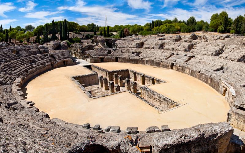 Amphitheatre at Itálica