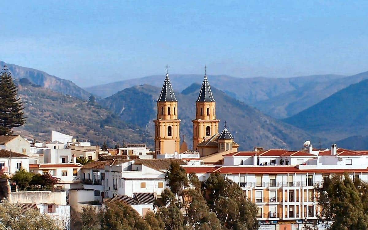 Órgiva in the Alpujarra of Granada