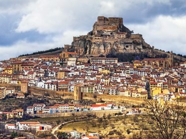 The medieval town of Morella and its impregnable fortress