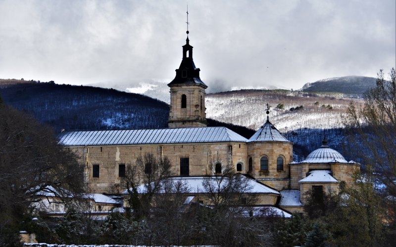 El Paular monastery in Rascafría.