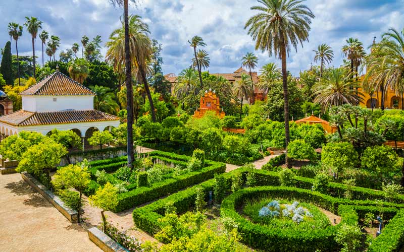 Gardens of the Alcázar of Seville, Game of Thrones in Spain