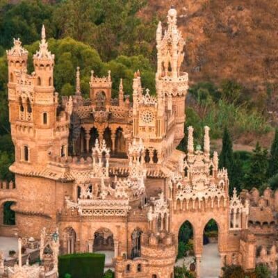 The smallest church in the world lies inside a castle in Spain