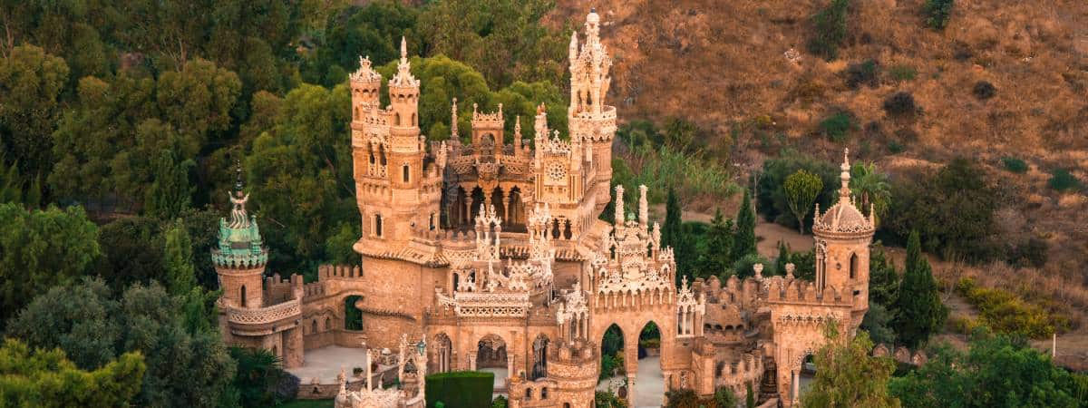 The smallest church in the world lies inside a castle in Spain