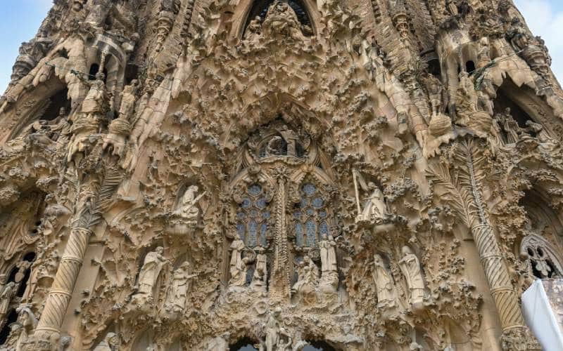 The Nativity Façade of the Sagrada Familia