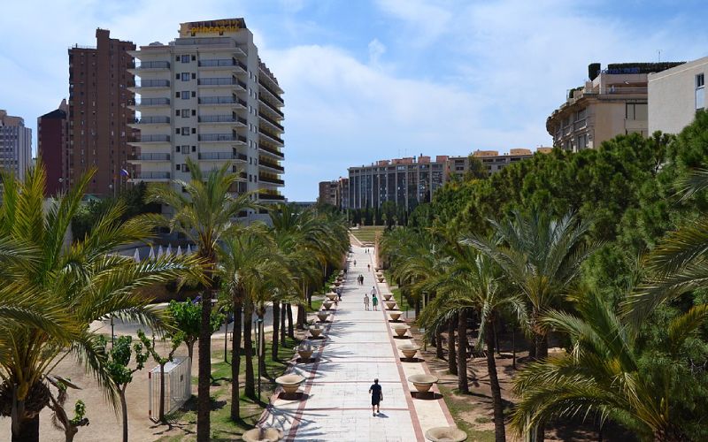 The park of L’Aigüera, a great place to see in Benidorm