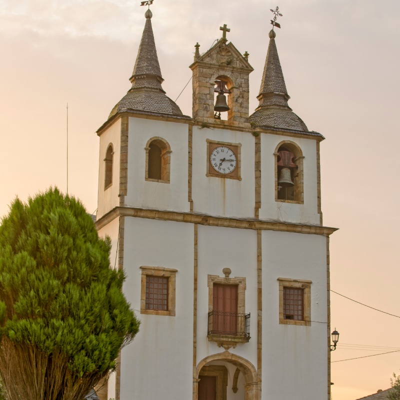 Church of Santa Marina in Puerto de Vega
