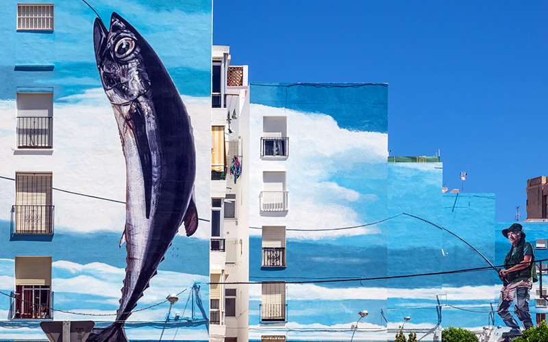 What to see in Estepona. Murals