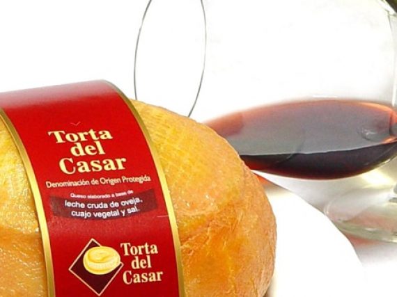 Torta del Casar Cheese, a sheep’s milk cheese from Extremadura