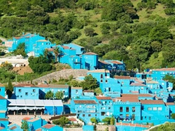 Journey to the heart of Júzcar, the Smurf village