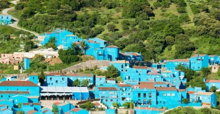 Journey to the heart of Júzcar, the Smurf village