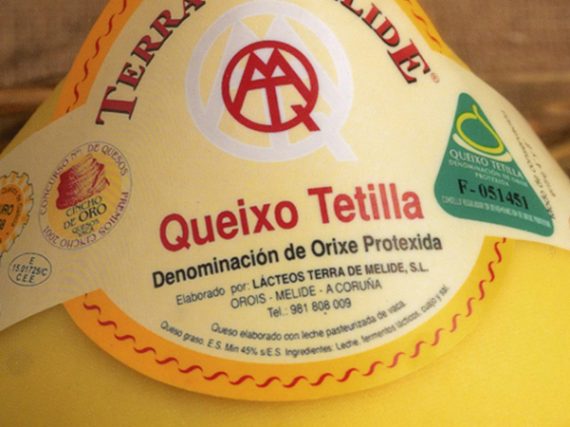 Tetilla Cheese, the well-known Galician designation of origin