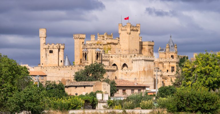 Royal Palace of the Kings of Navarre, a luxurious medieval fantasy in Olite