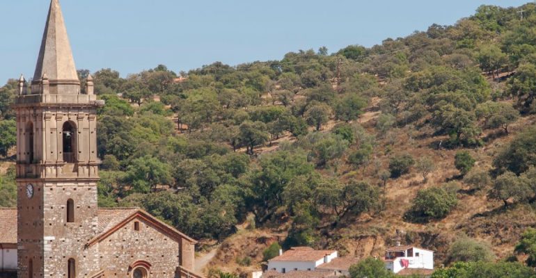 Alájar, a beautiful village in the heights of Huelva