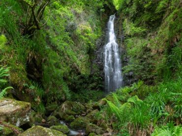 Belaustegi waterfall, a magical place in Euskadi