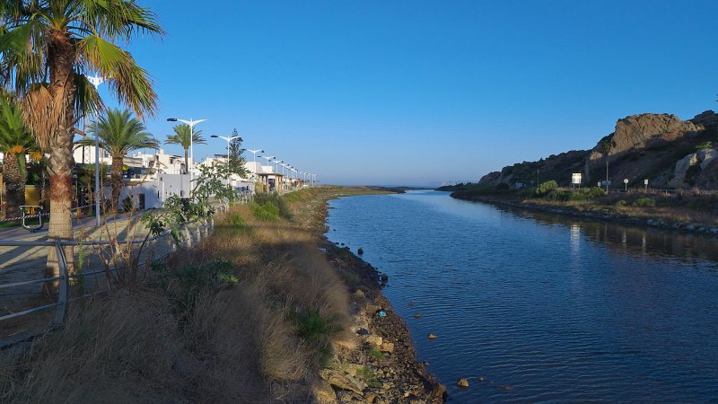 Cachón river.